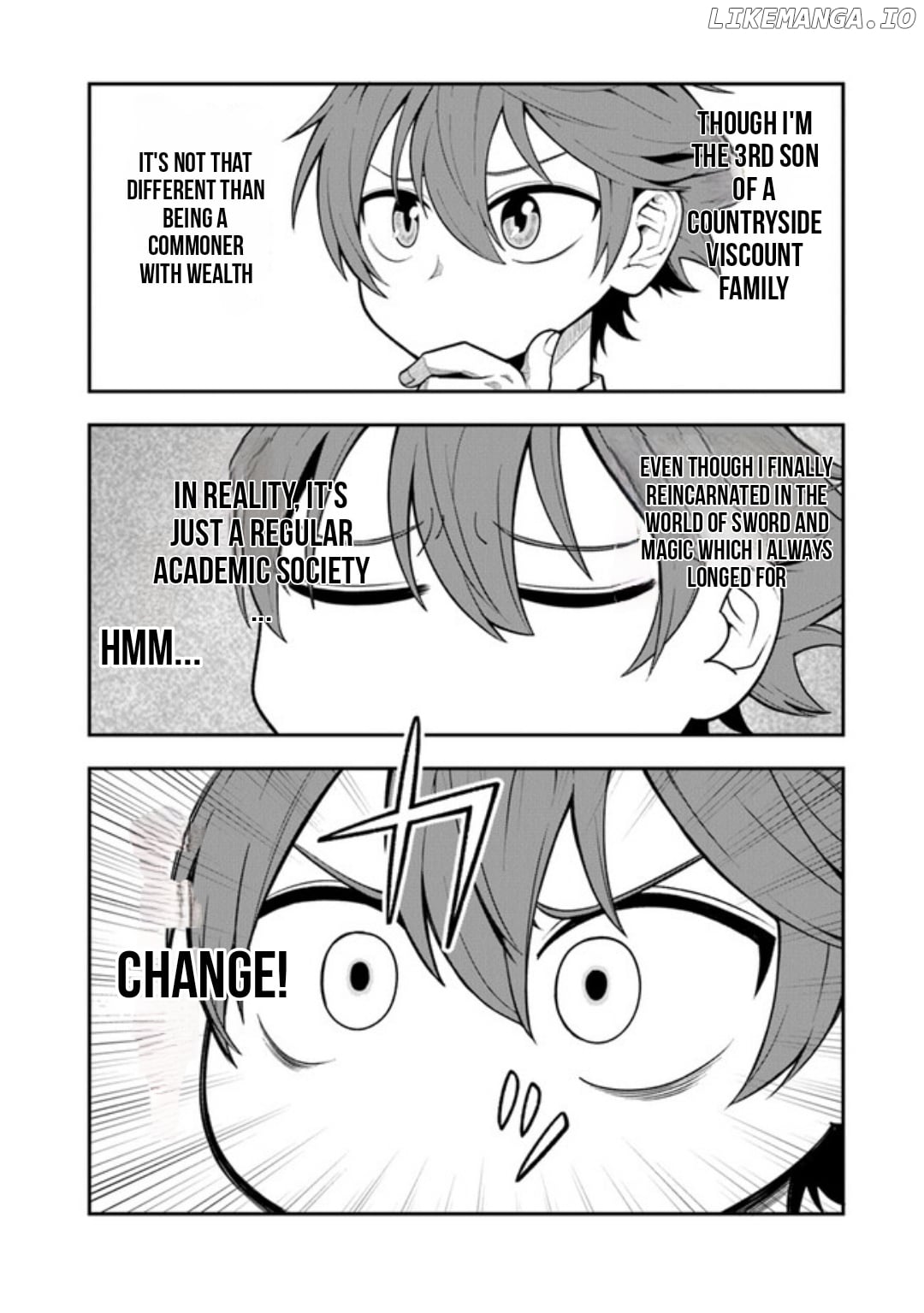 Ken To Mahou To Gakureki Shakai chapter 1.2 - page 9