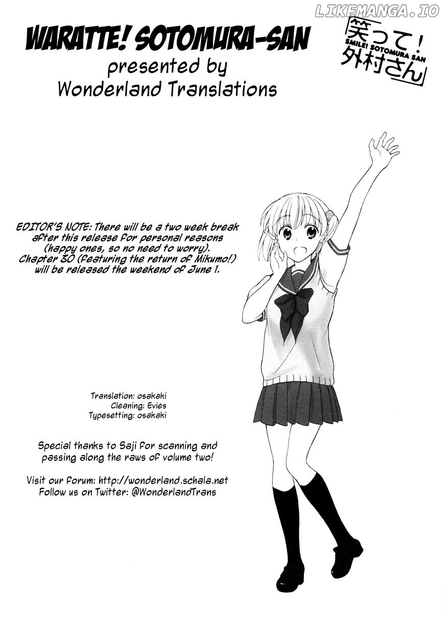 Waratte! Sotomura-san chapter 29 - page 7