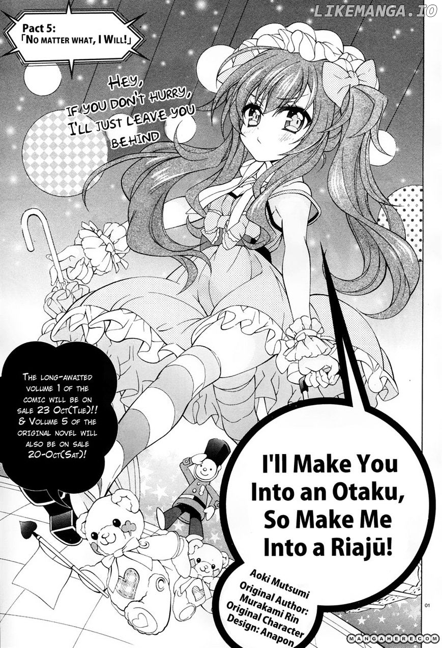 Omae O Otaku Ni Shiteyaru Kara, Ore O Riajuu Ni Shitekure! chapter 5 - page 1