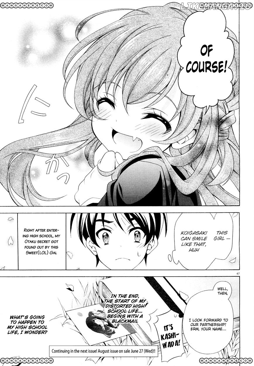 Omae O Otaku Ni Shiteyaru Kara, Ore O Riajuu Ni Shitekure! chapter 1 - page 45