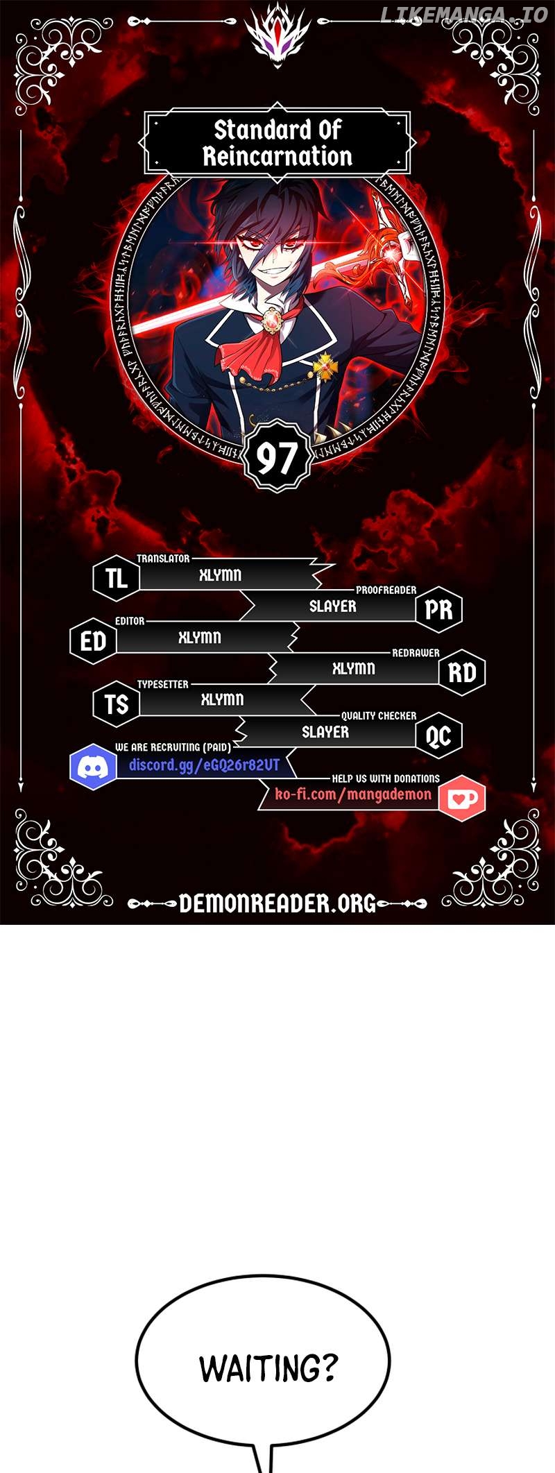 Standard of Reincarnation Chapter 97 - page 1