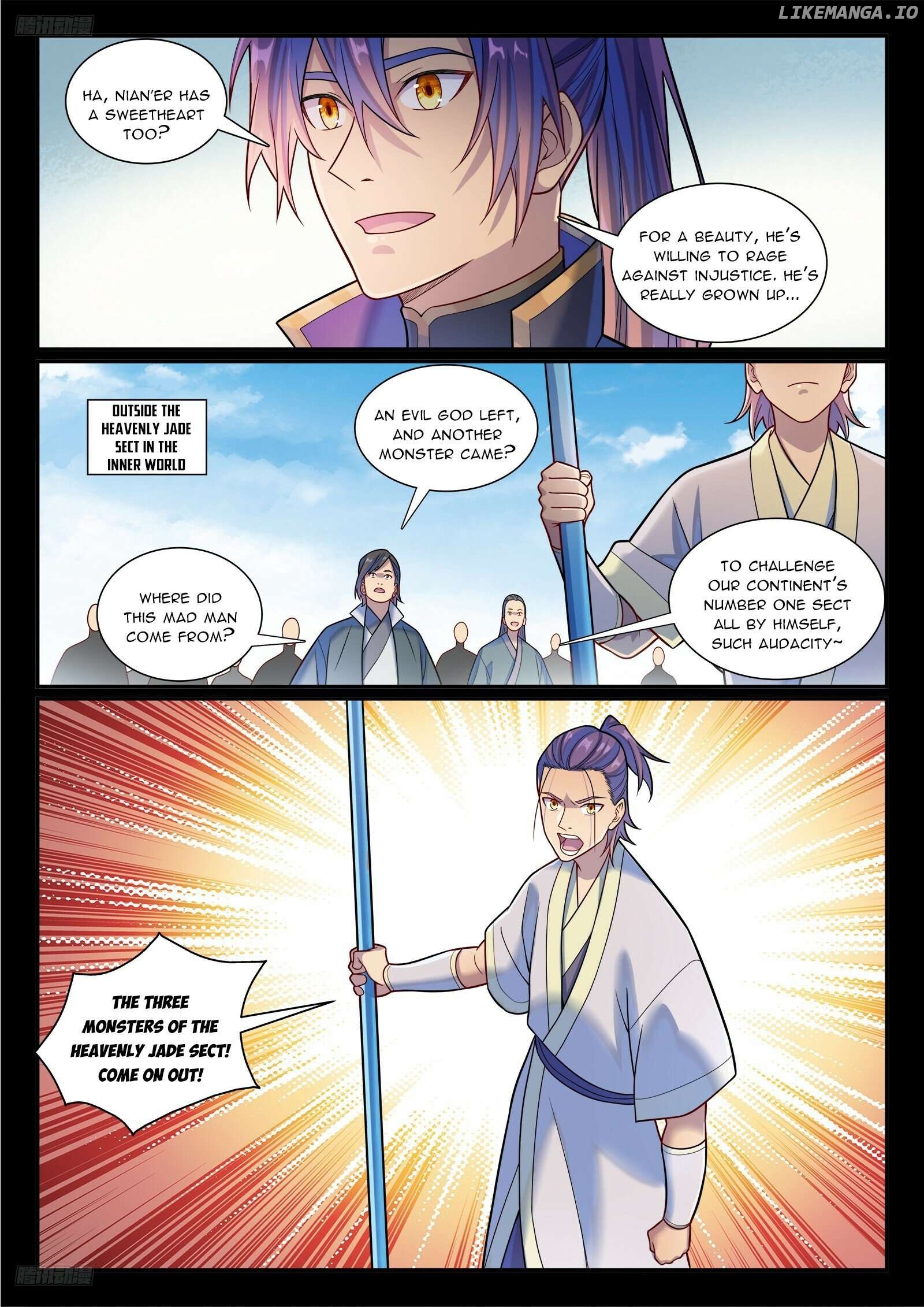 Apotheosis - Manhua Chapter 1179 - page 3