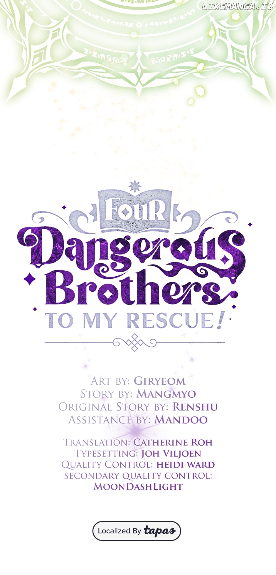 Four Dangerous Brothers to My Rescue! Chapter 95 - page 5
