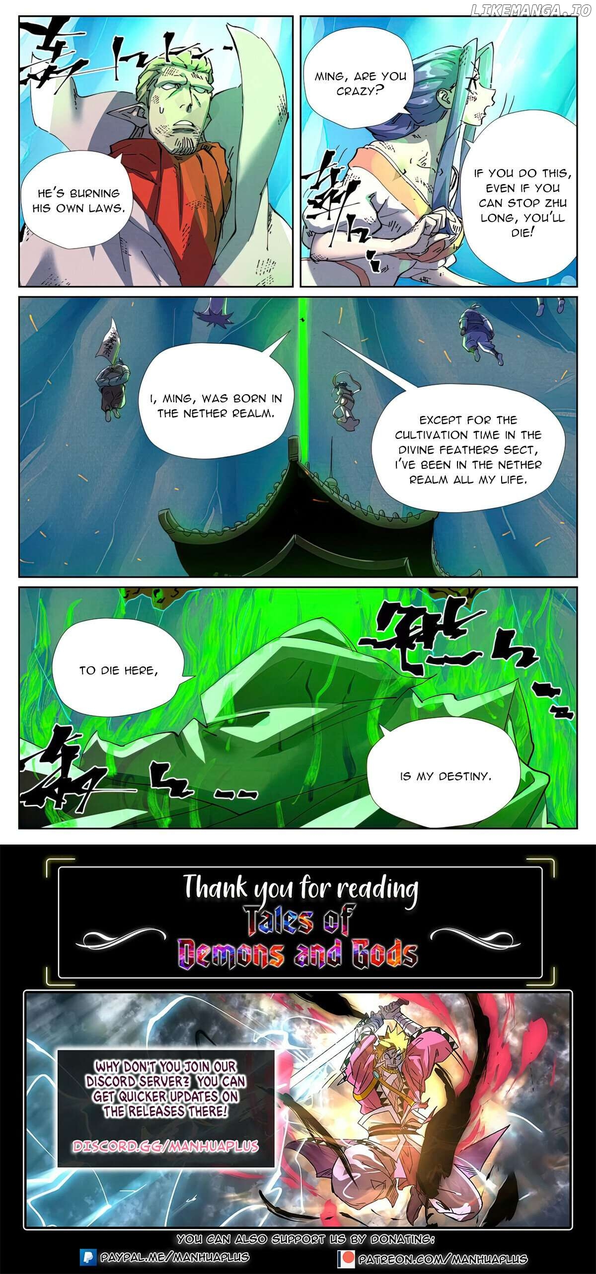 Tales of Demons and Gods Chapter 466.1  - page 9