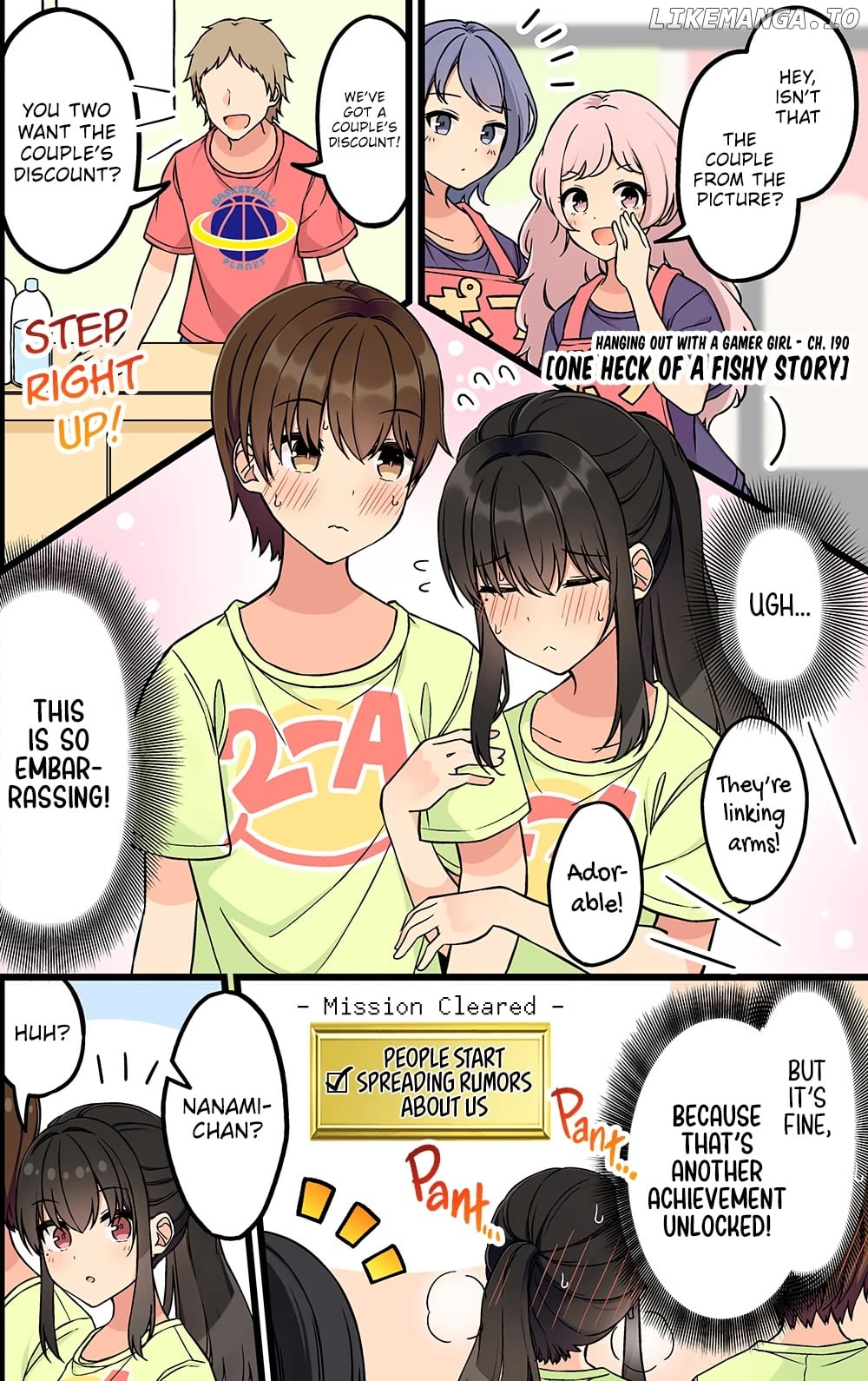 Hanging Out With a Gamer Girl Chapter 190 - page 1