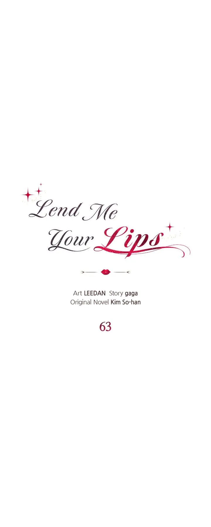 Lend Me Your Lips Chapter 63 - page 3