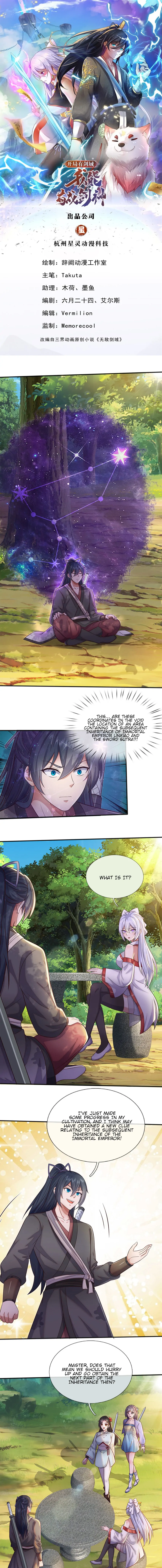With A Sword Domain, I Can Become The Sword Saint Chapter 140 - page 1