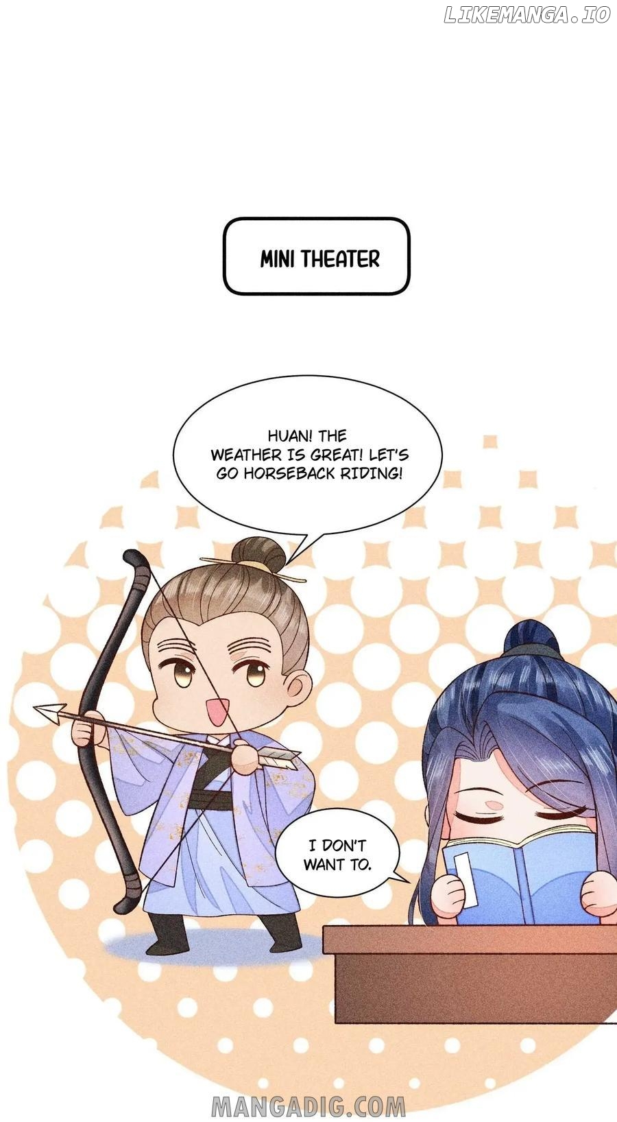 I Raised A Sick And Weak Prince Chapter 74 - page 45