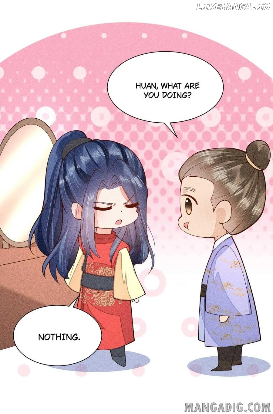 I Raised A Sick And Weak Prince Chapter 77 - page 55