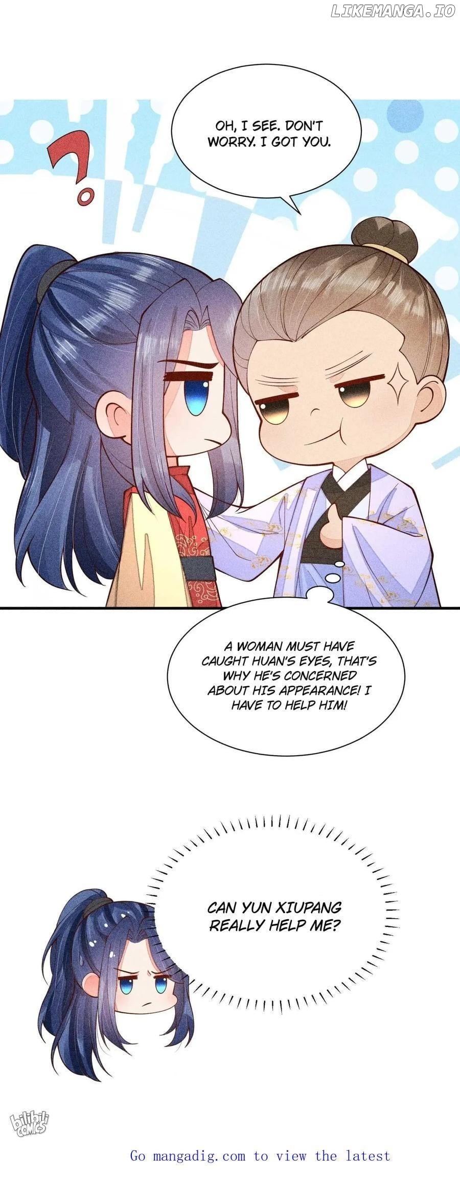 I Raised A Sick And Weak Prince Chapter 77 - page 56