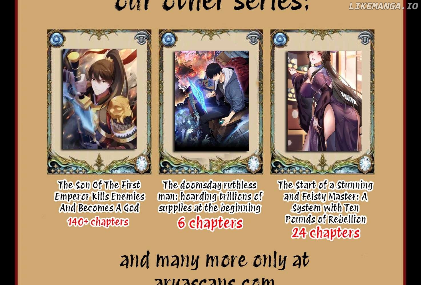 The Son Of The First Emperor Kills Enemies And Becomes A God Chapter 142 - page 111