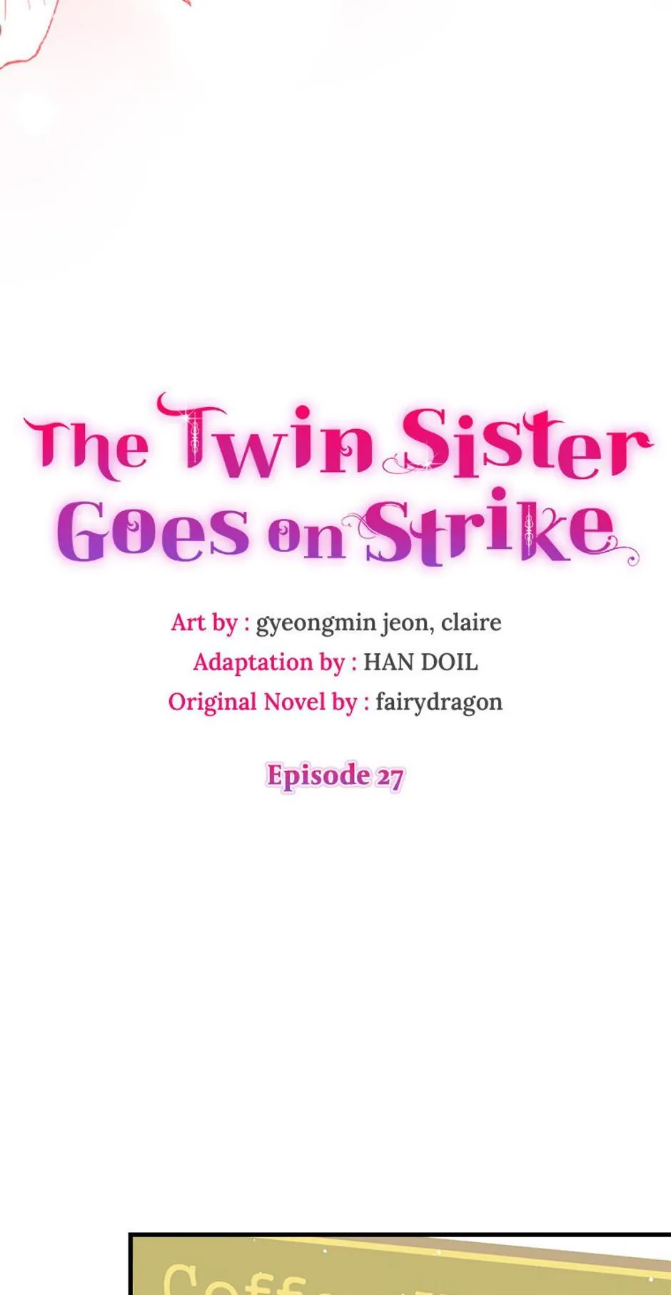 The Twin Sister Goes on Strike Chapter 27 - page 12
