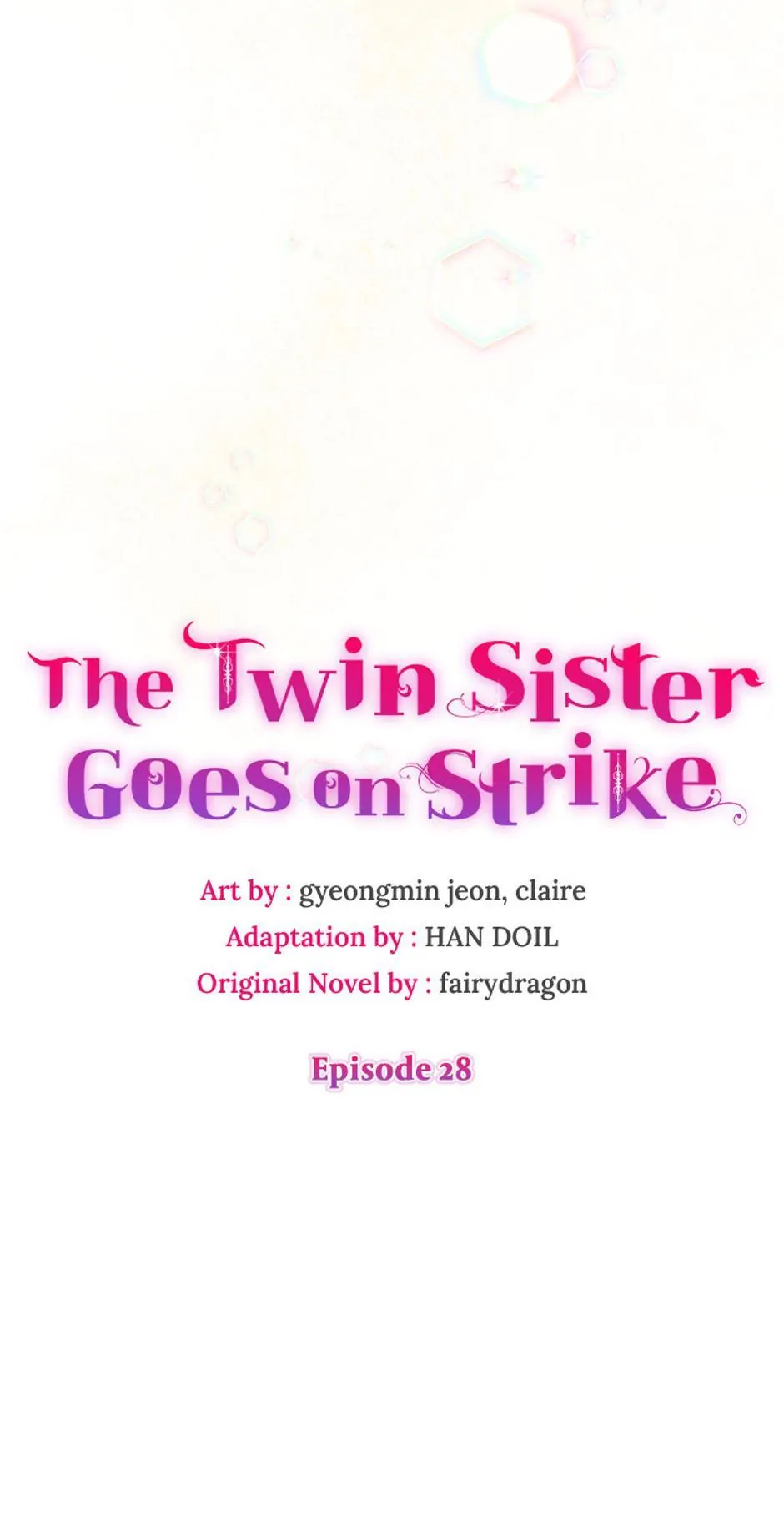 The Twin Sister Goes on Strike Chapter 28 - page 9