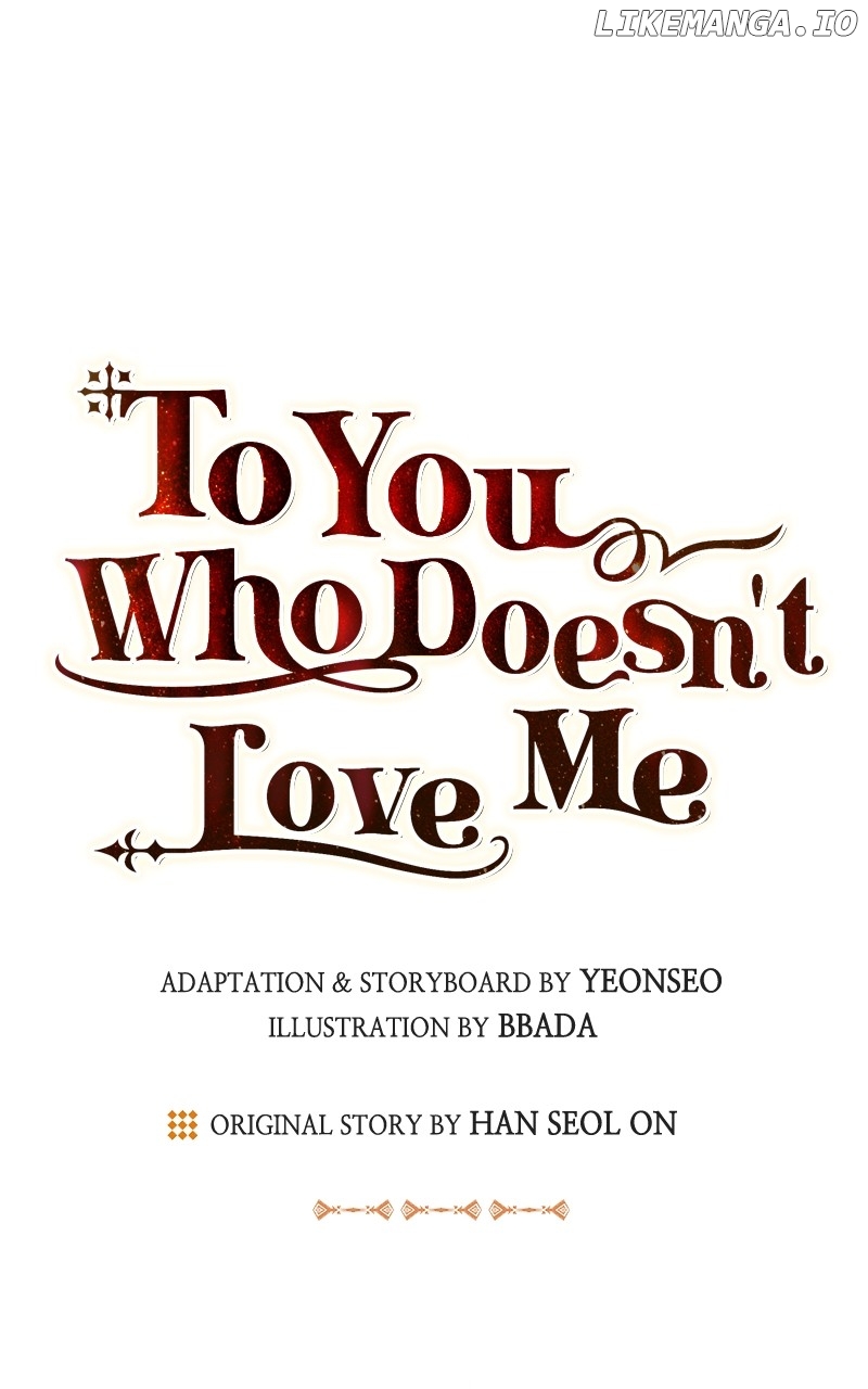 To You Who Never Loved Me Chapter 77 - page 5