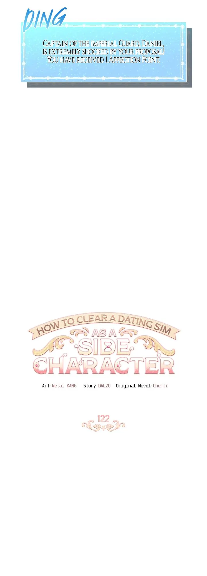 How to Clear a Dating Sim as a Side Character Chapter 122 - page 4