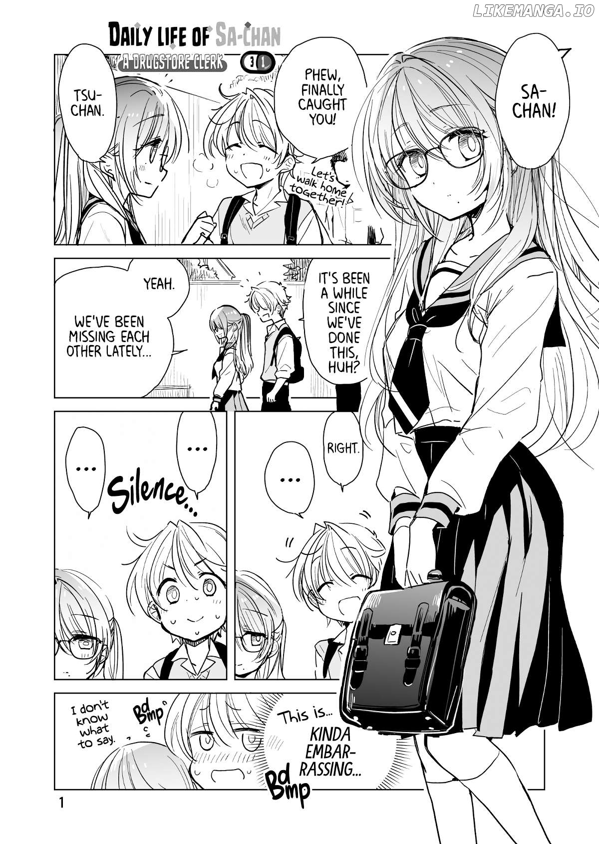 Daily Life Of Sa-Chan, A Drugstore Clerk Chapter 31 - page 1