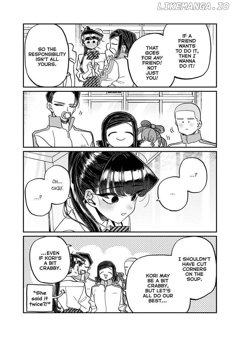 Komi-san wa Komyushou Desu Chapter 449 - page 13