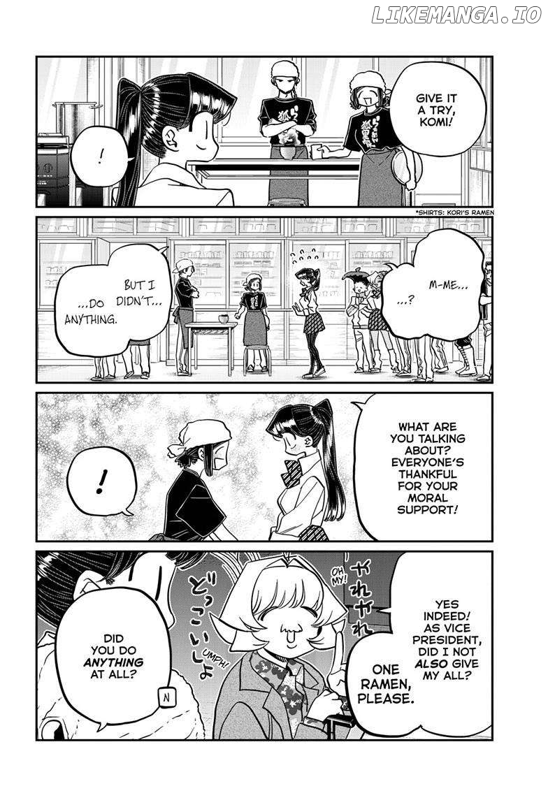 Komi-san wa Komyushou Desu Chapter 450 - page 10
