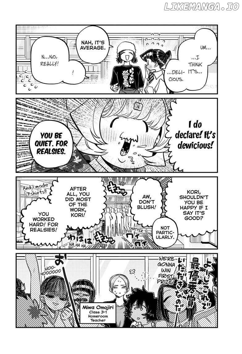 Komi-san wa Komyushou Desu Chapter 450 - page 12