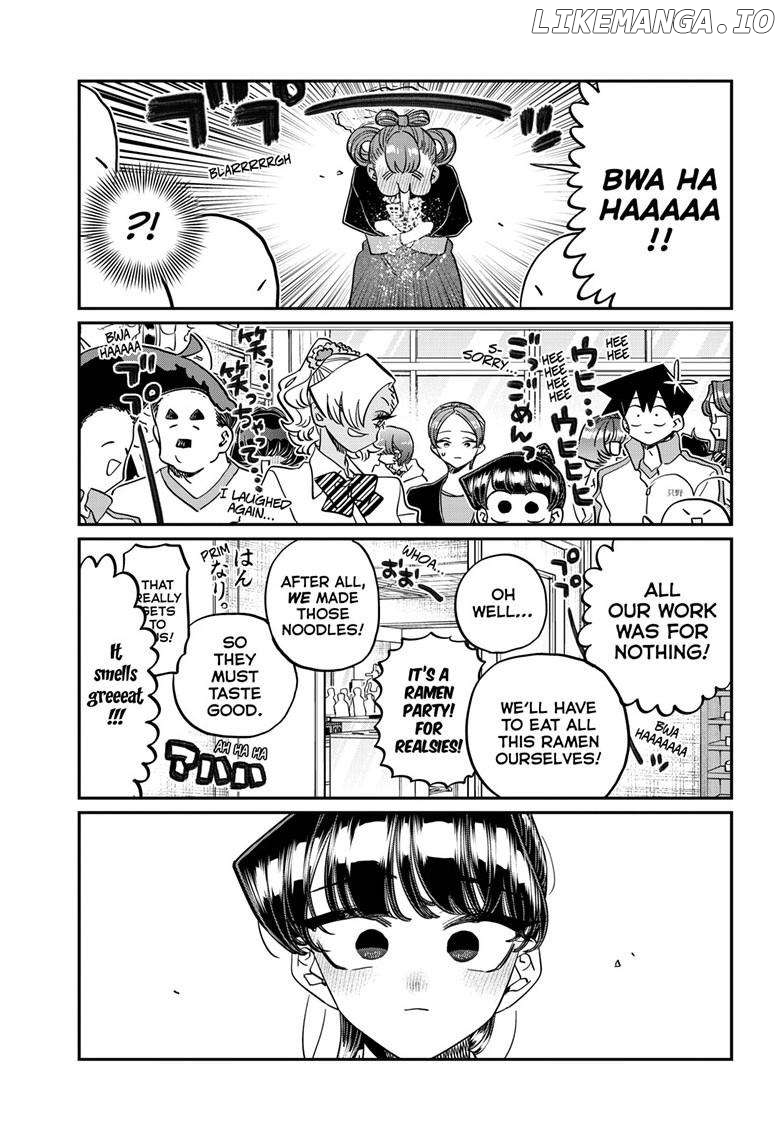Komi-san wa Komyushou Desu Chapter 450 - page 17