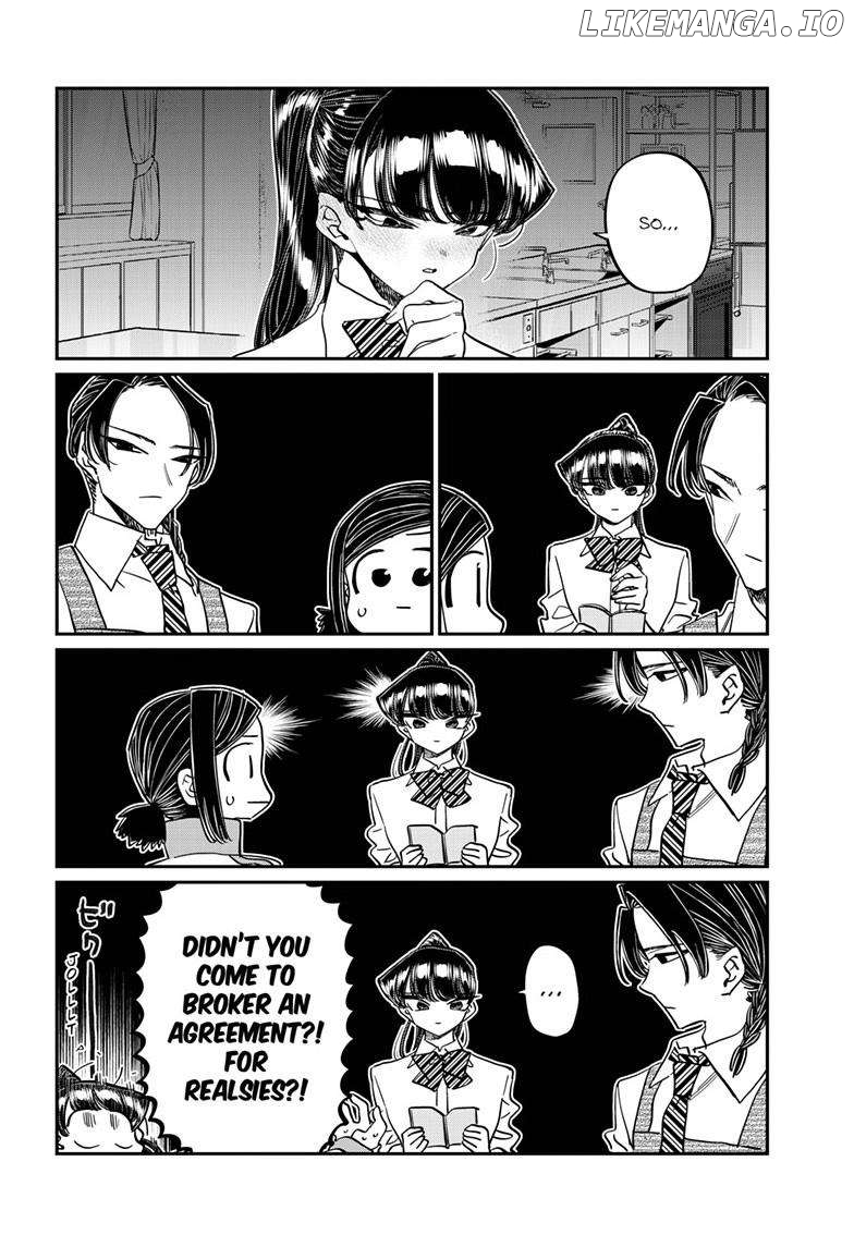 Komi-san wa Komyushou Desu Chapter 450 - page 4