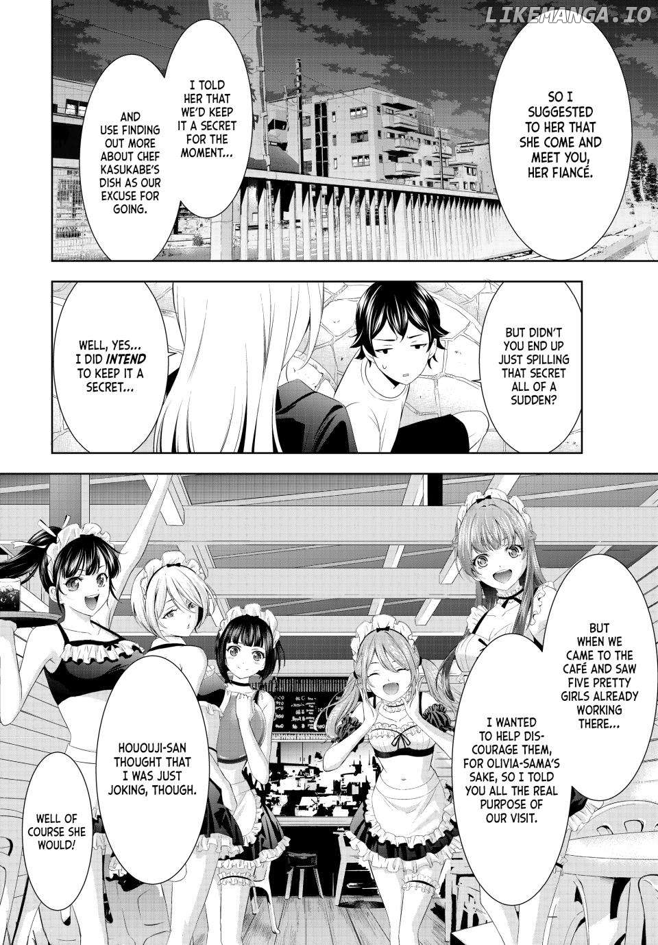 Goddess Café Terrace Chapter 144 - page 14