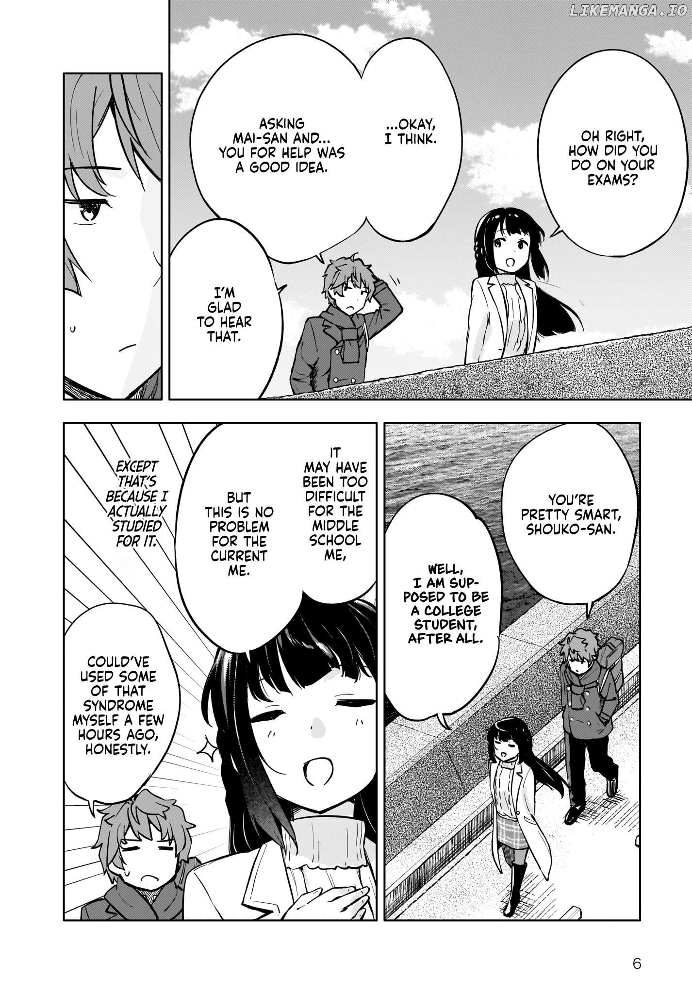 Seishun Buta Yarou Wa Yumemiru Shoujo No Yume Wo Minai Chapter 9 - page 6
