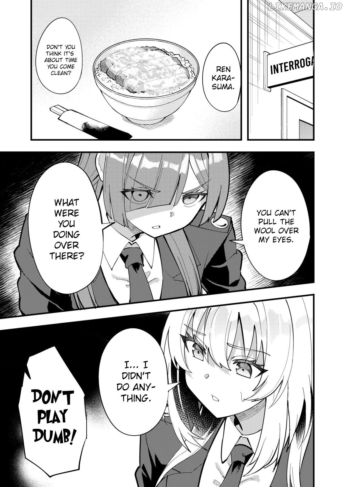 Sagishi to Keisatsukan no Rennai Kyori Chapter 6 - page 1
