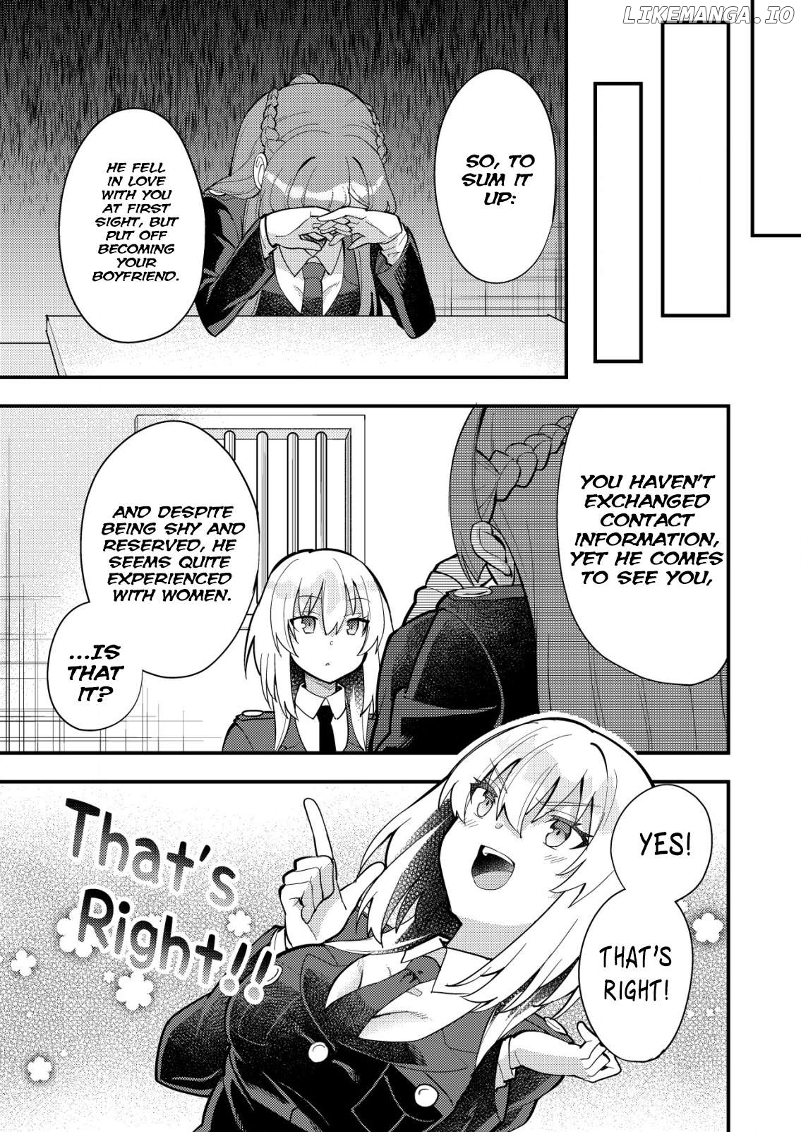 Sagishi to Keisatsukan no Rennai Kyori Chapter 6 - page 11