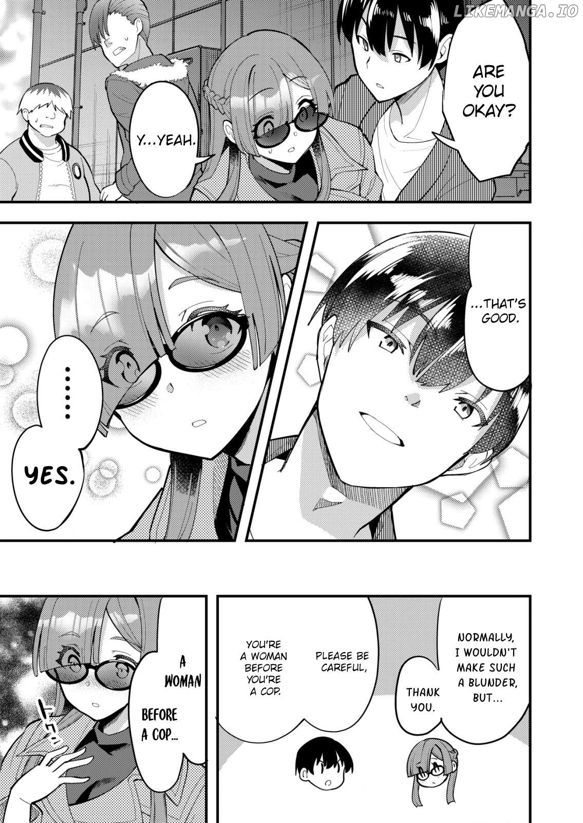 Sagishi to Keisatsukan no Rennai Kyori Chapter 6 - page 23