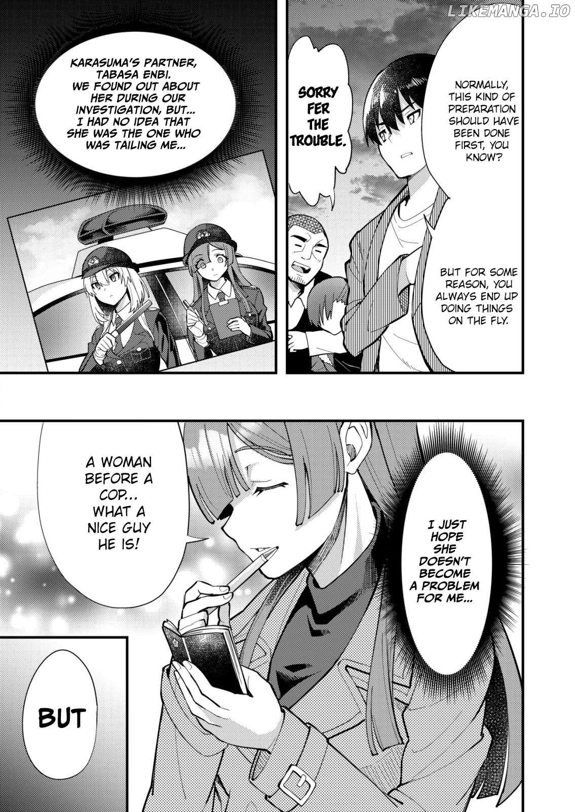 Sagishi to Keisatsukan no Rennai Kyori Chapter 6 - page 27