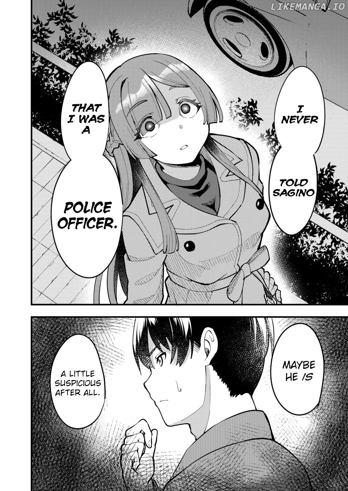 Sagishi to Keisatsukan no Rennai Kyori Chapter 6 - page 28