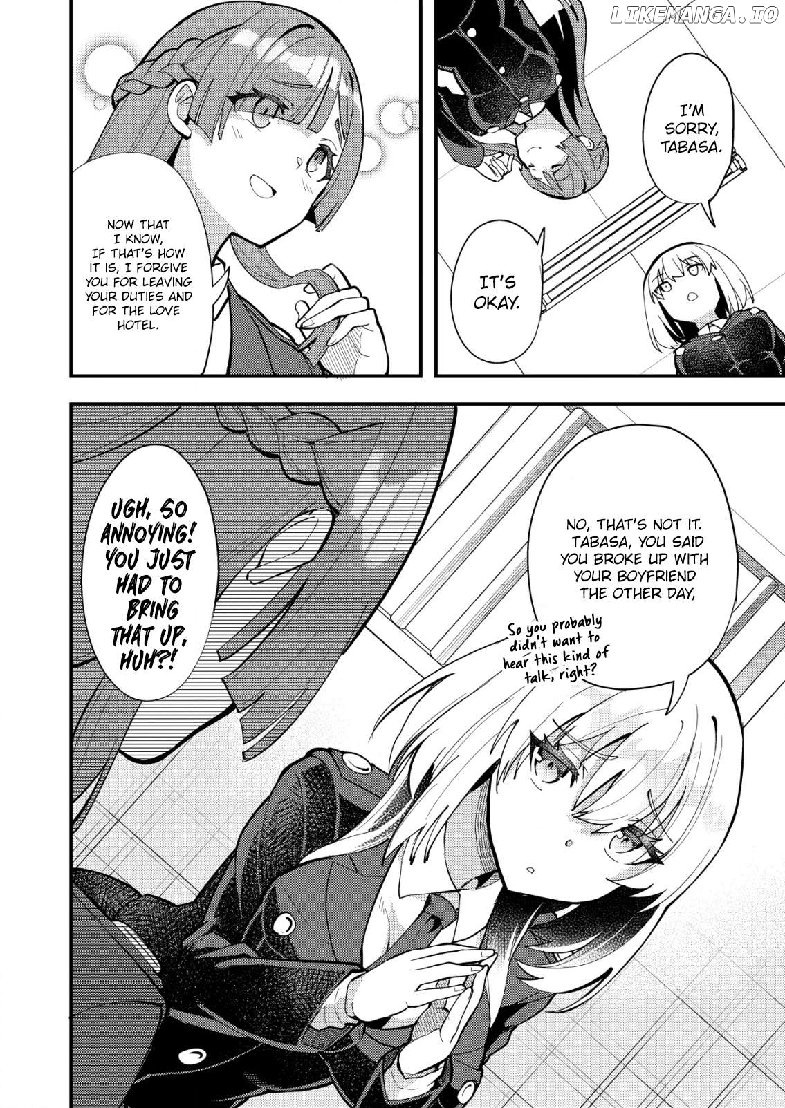 Sagishi to Keisatsukan no Rennai Kyori Chapter 6 - page 6