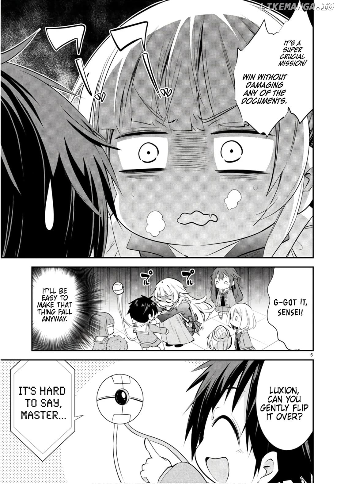 The World Of Otome Games Kindergarten Is Tough For Mobs Chapter 25 - page 5
