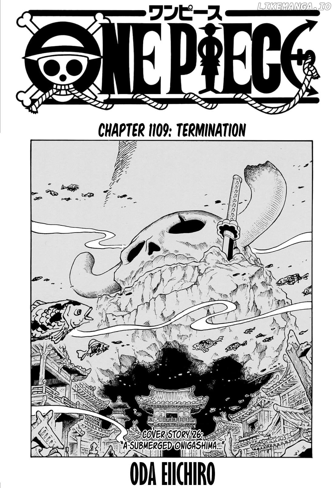 One Piece Chapter 1109 - page 1
