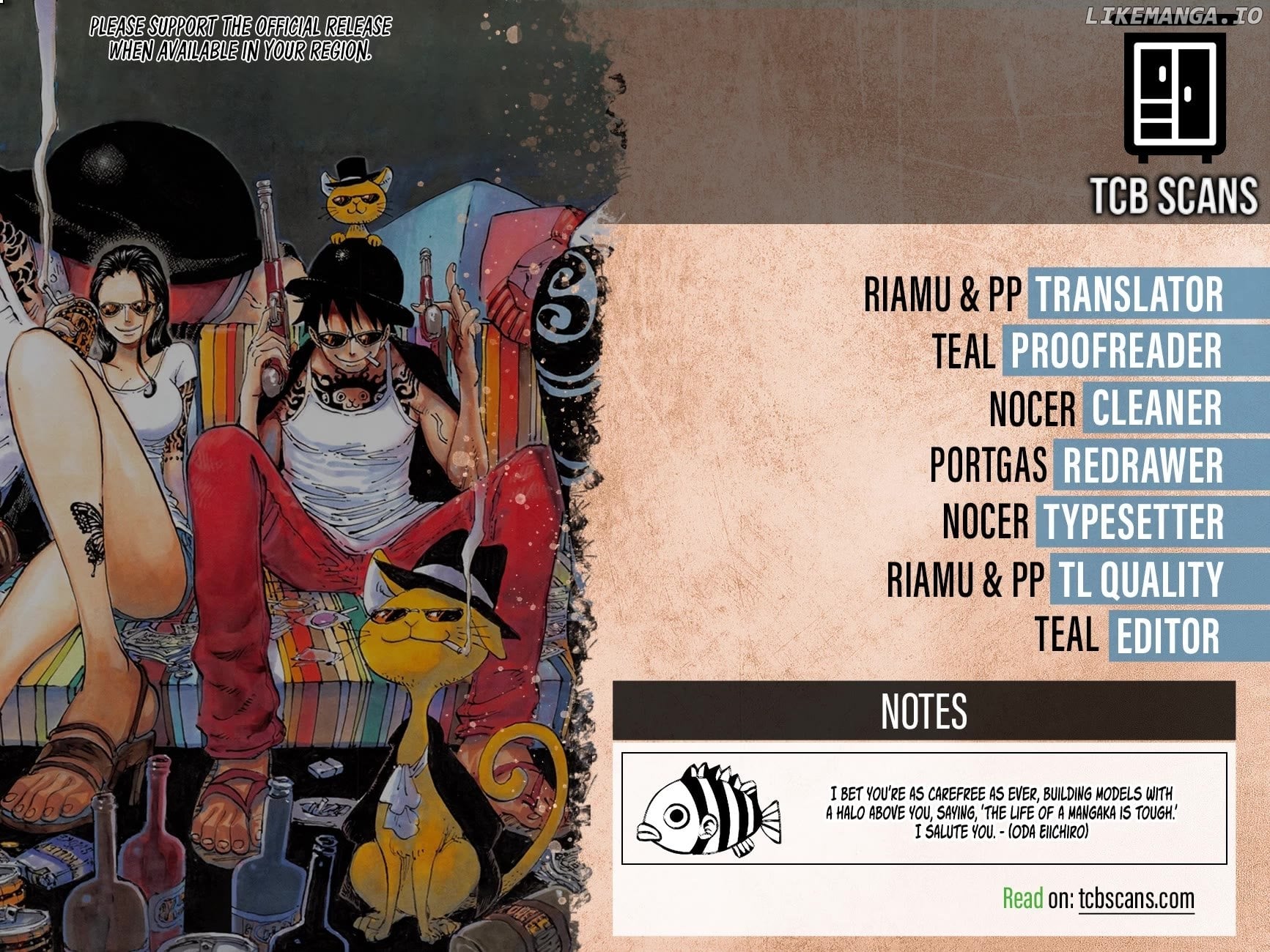 One Piece Chapter 1111 - page 2
