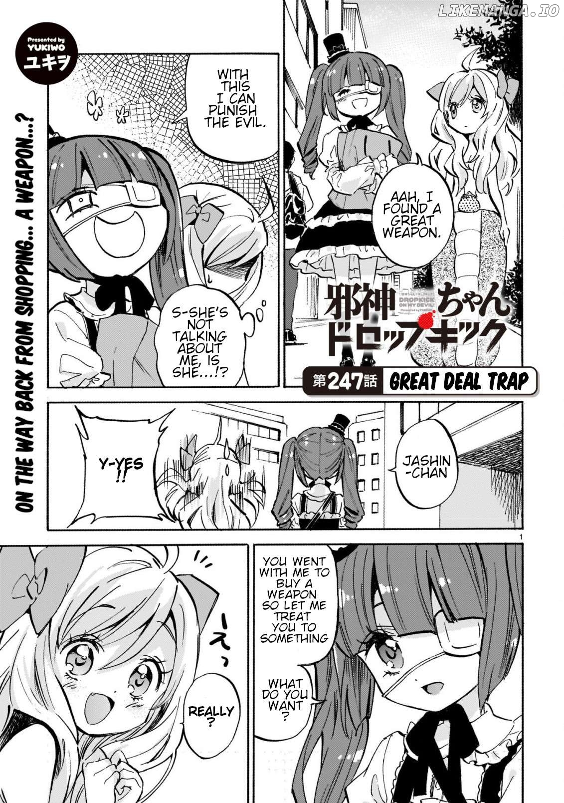Jashin-chan Dropkick Chapter 252 - page 1