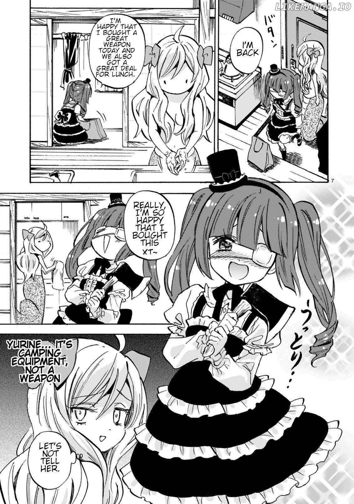 Jashin-chan Dropkick Chapter 252 - page 7