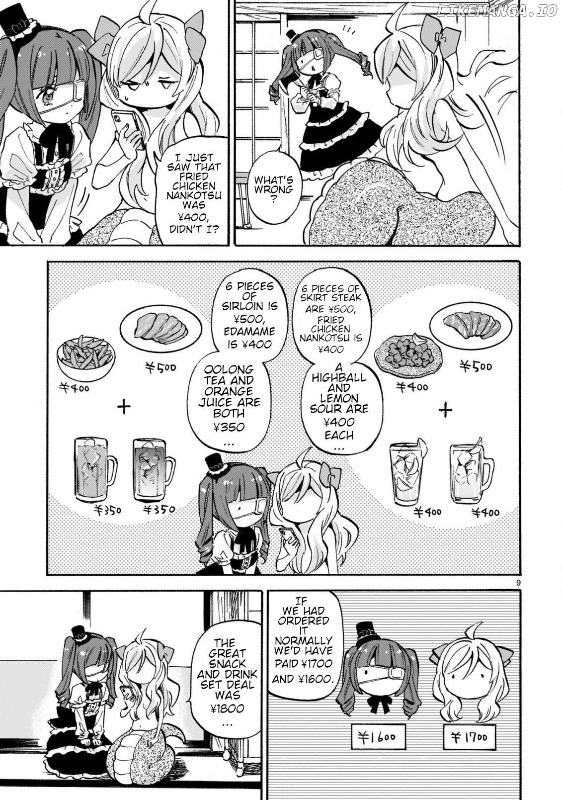Jashin-chan Dropkick Chapter 252 - page 9