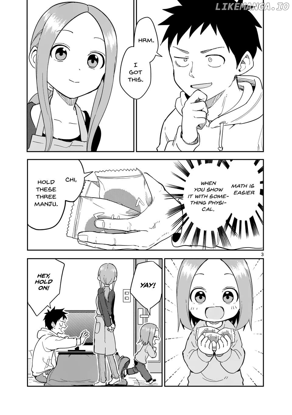 Karakai Jouzu no (Moto) Takagi-san Chapter 305 - page 3