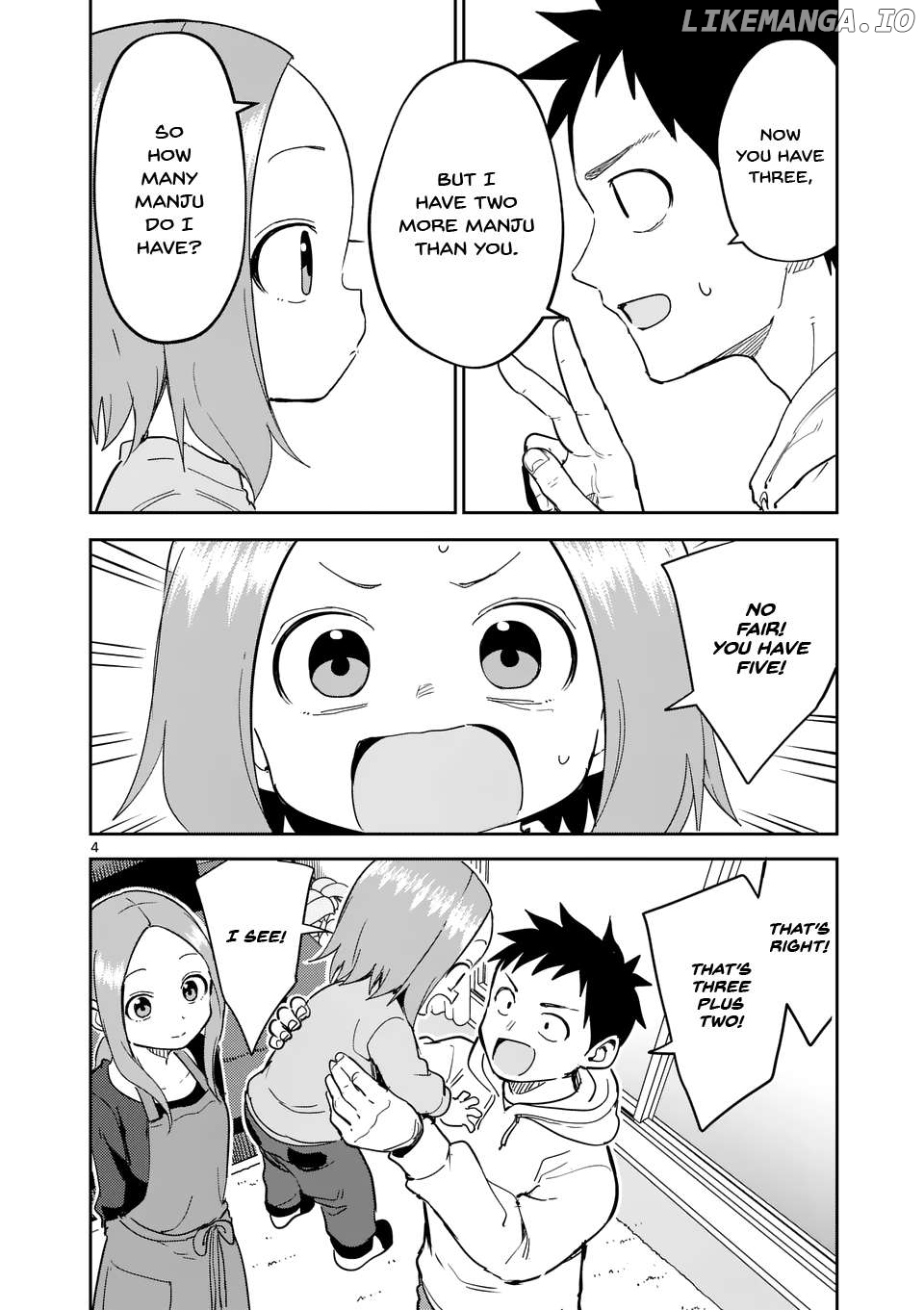 Karakai Jouzu no (Moto) Takagi-san Chapter 305 - page 4