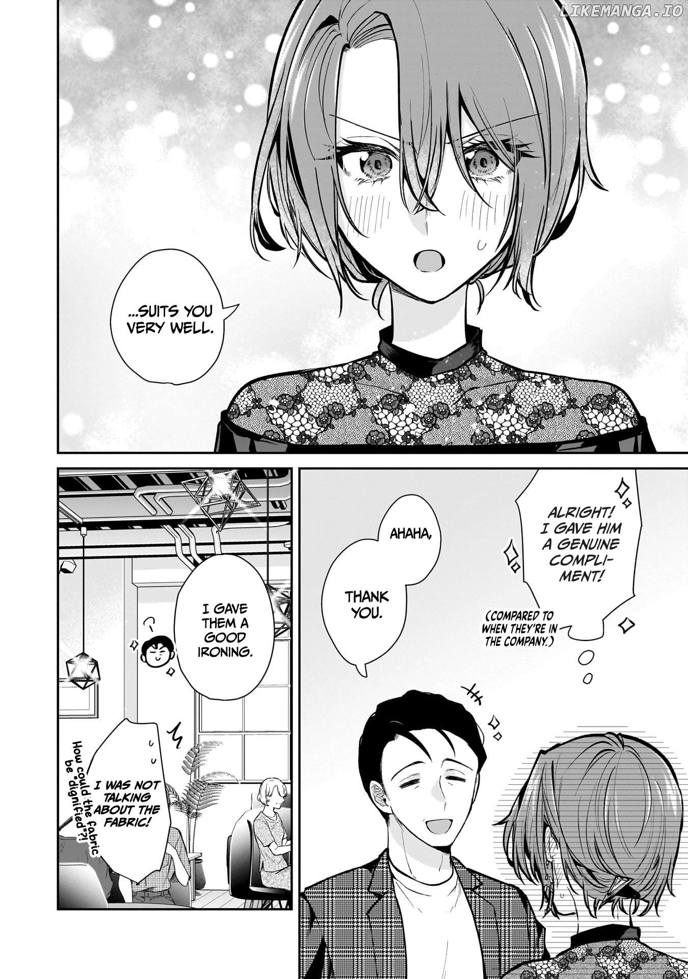 Misato-San Is A Bit Cold Towards Her Boss Who Pampers Chapter 16 - page 8