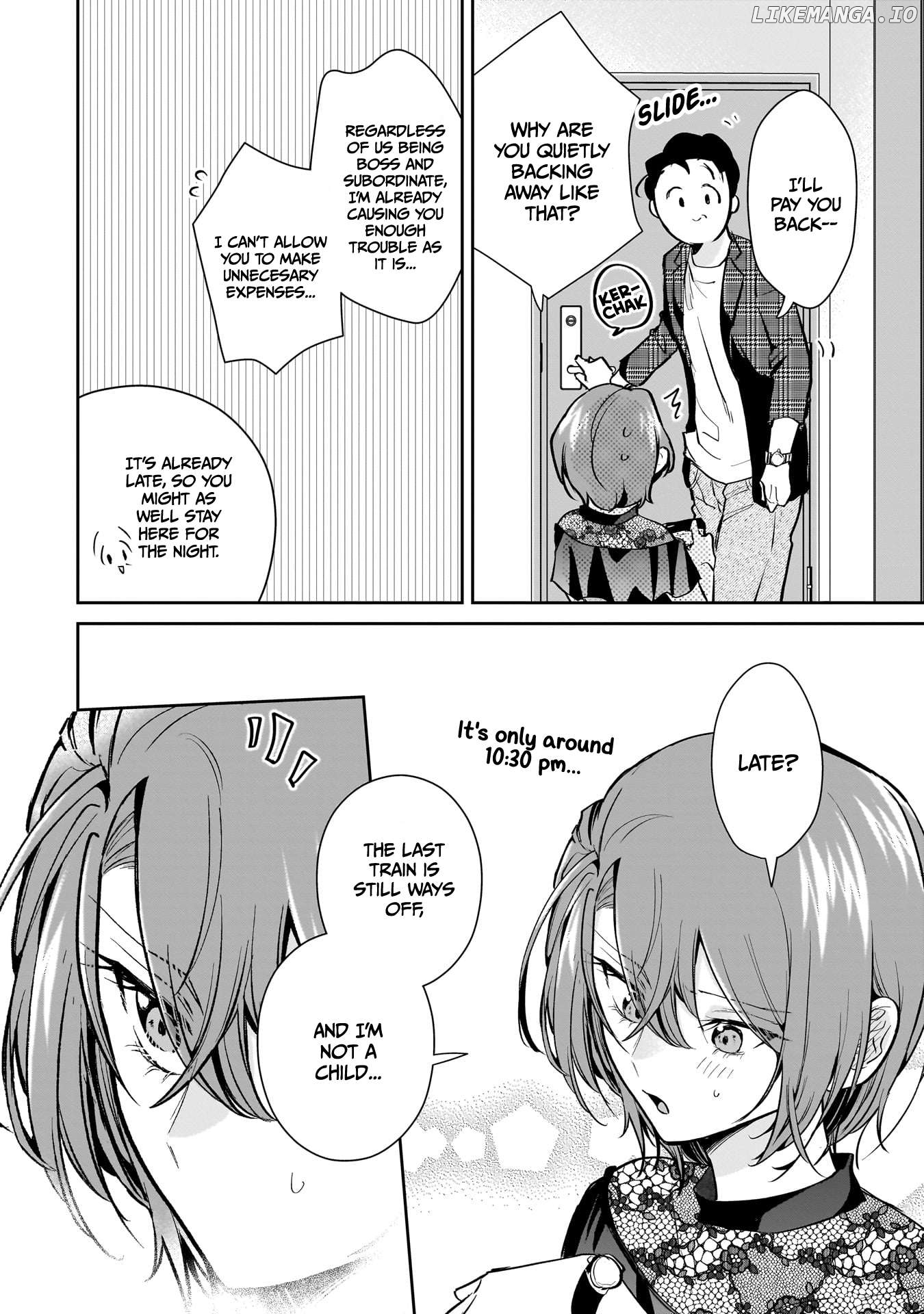 Misato-San Is A Bit Cold Towards Her Boss Who Pampers Chapter 17 - page 14