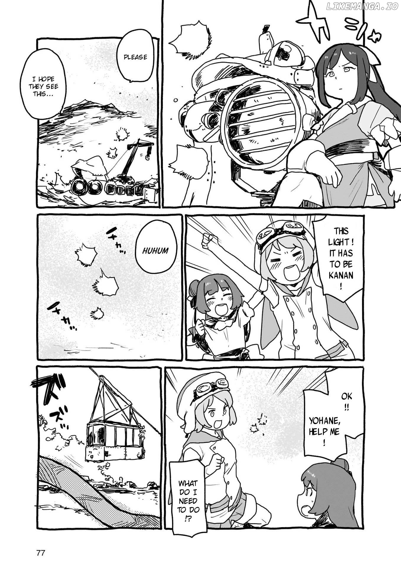 Yohane of the Parhelion – Unpolarized Reflexion Chapter 23 - page 7