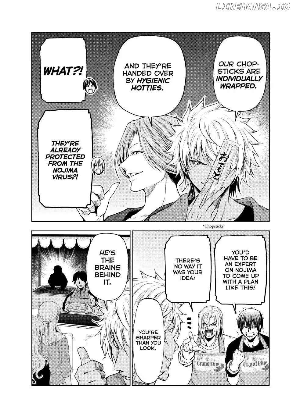 Grand Blue Chapter 92 - page 20