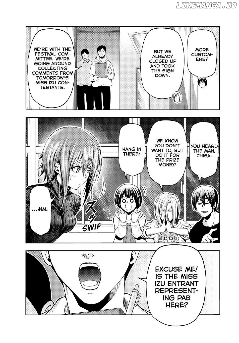 Grand Blue Chapter 92 - page 56