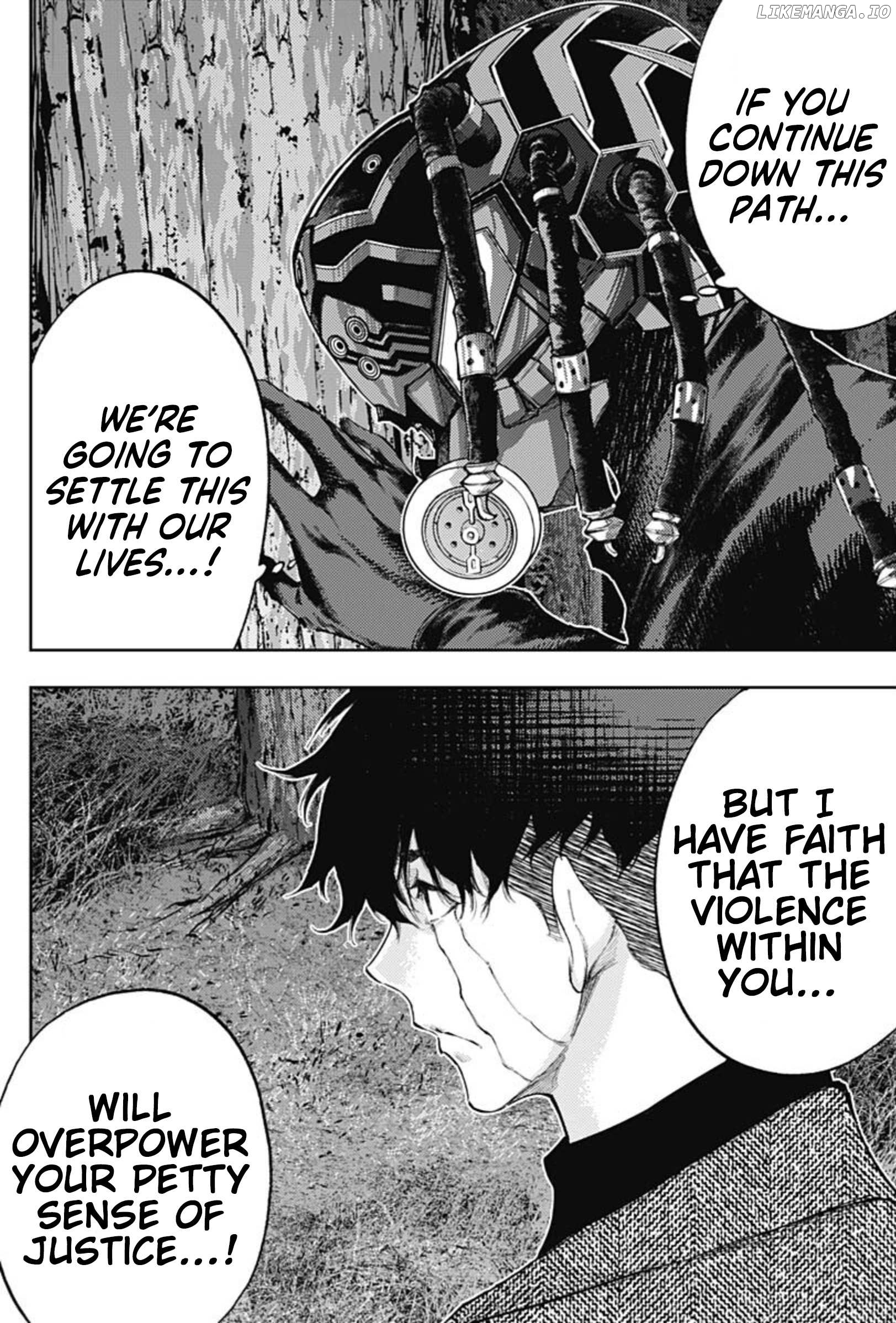 There is no true peace in this world -Shin Kamen Rider SHOCKER SIDE- Chapter 42 - page 14