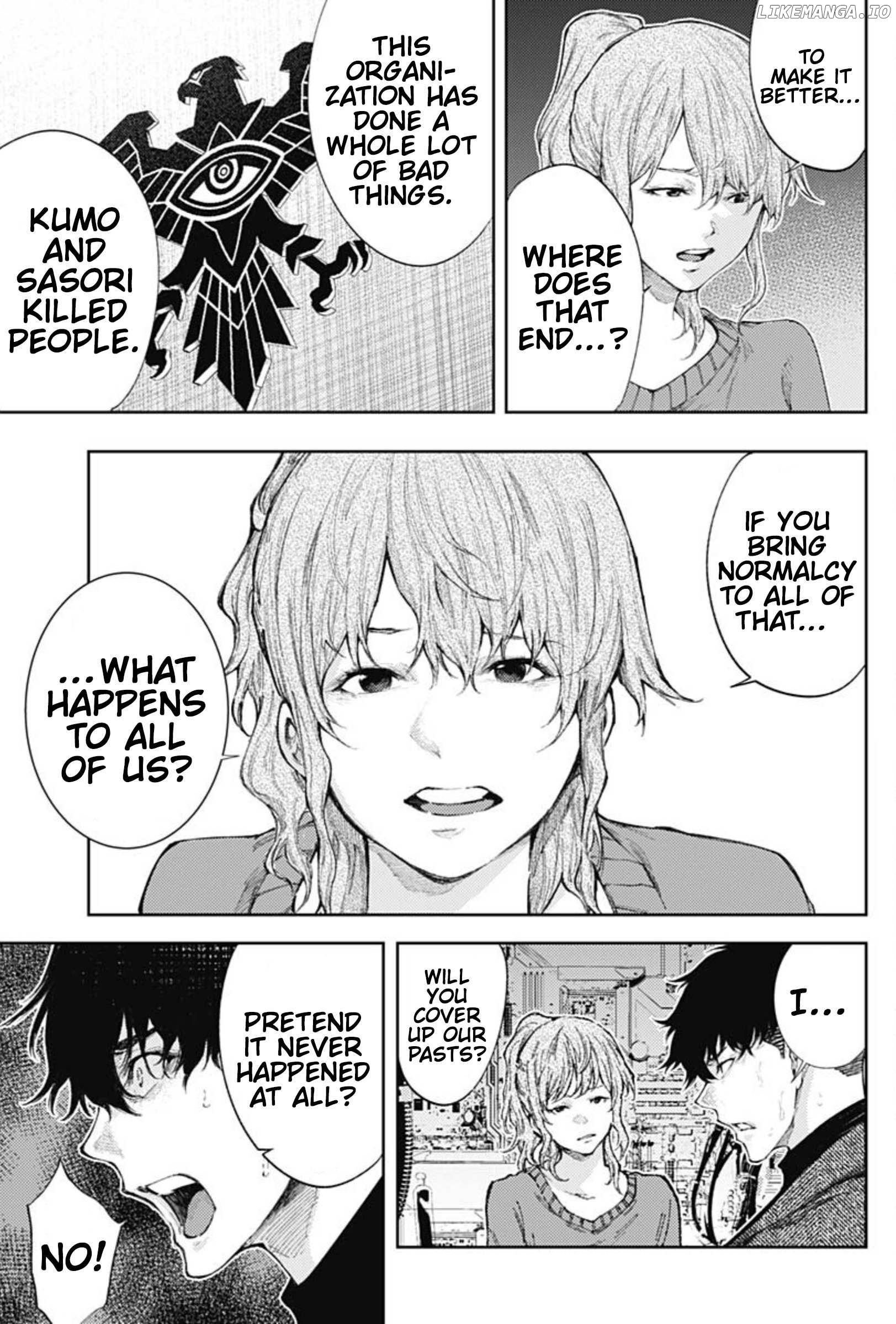There is no true peace in this world -Shin Kamen Rider SHOCKER SIDE- Chapter 42 - page 7