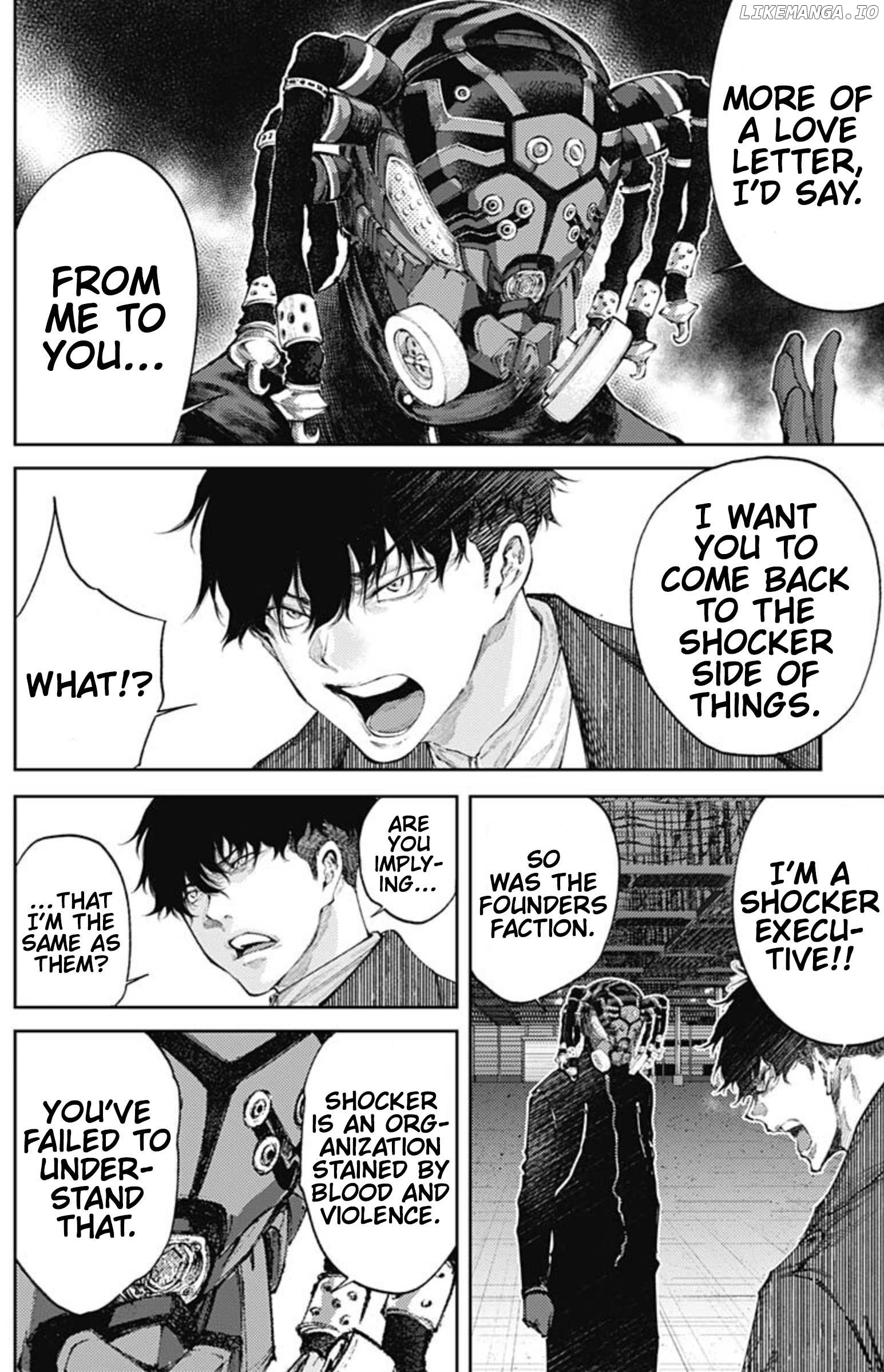There is no true peace in this world -Shin Kamen Rider SHOCKER SIDE- Chapter 44 - page 5