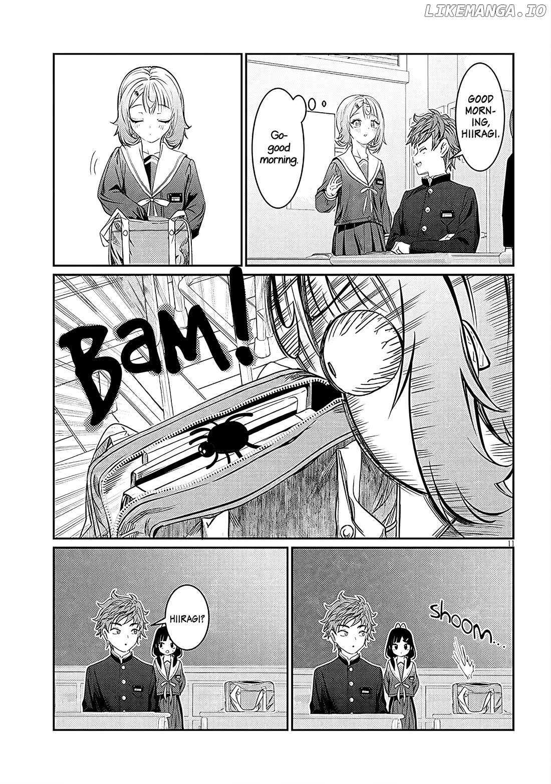 Kimi wa Yakamashi Tojite yo Kuchi wo! Chapter 41 - page 11